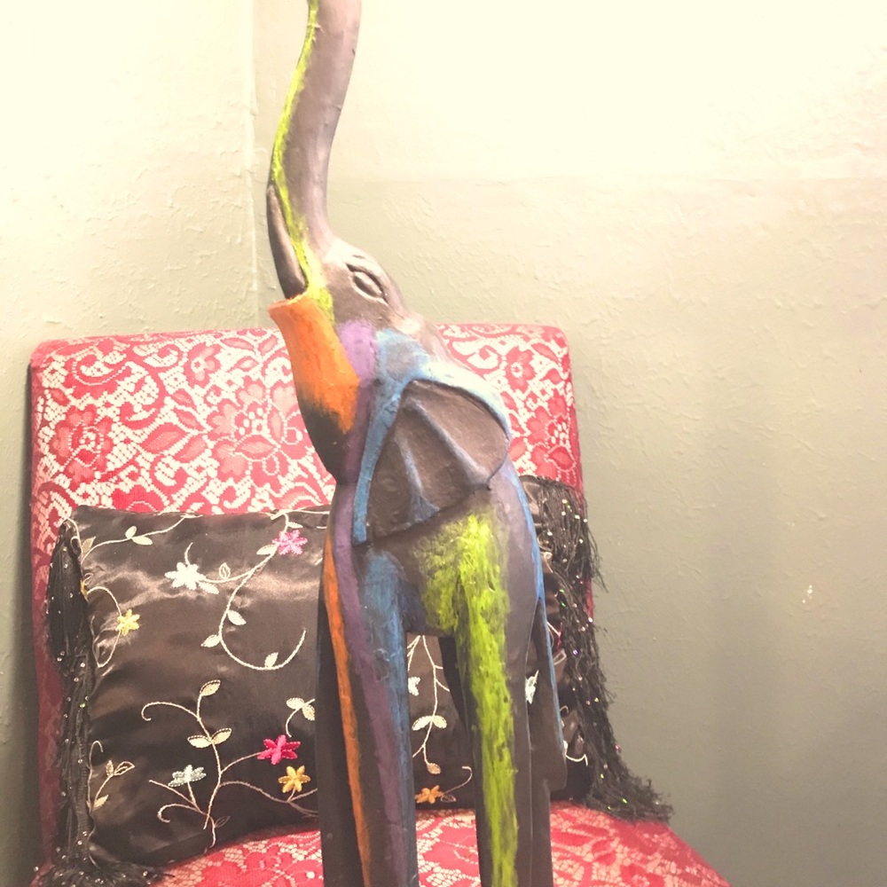 Wooden elephant 🐘